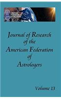 Journal of Research of the American Federation of Astrologers Vol. 13