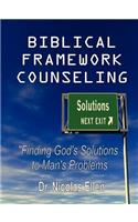 Biblical Framework Counseling