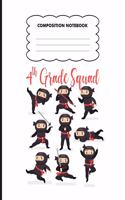 4th grade Squad Composition Notebook