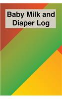 Baby Milk And Diaper Log