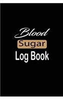 Blood Sugar Log Book