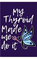 My Thyroid Made Me Do It