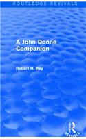 John Donne Companion (Routledge Revivals)