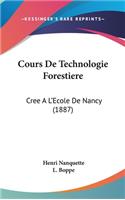 Cours De Technologie Forestiere