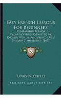 Easy French Lessons For Beginners