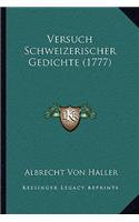 Versuch Schweizerischer Gedichte (1777): (German)