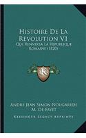 Histoire De La Revolution V1