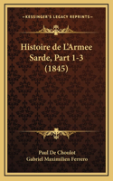 Histoire de L'Armee Sarde, Part 1-3 (1845)