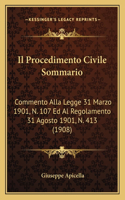 Procedimento Civile Sommario