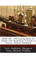 Ed466 056 - Job Seeking Skills for People with Disabilities