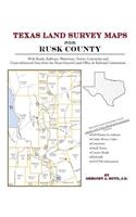 Texas Land Survey Maps for Rusk County