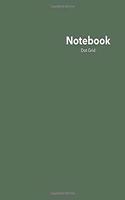 Dot Grid Notebook: Stylish Royal Orchard Green Notebook, 120 Dotted Pages 8.5 x 11 inches Large Journal - Softcover Color Trends Collection