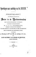 Opmerkingen naar aanleiding van art. 1183. B. W.