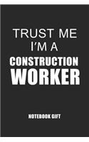 Construction worker Notebook