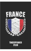 Tagesplaner 2020 France