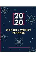 2020 Monthly Weekly Planner
