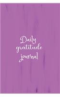 Daily Gratitude Journal