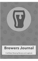 Brewers Journal: Craft Beer Brewing Recipe and Logbook