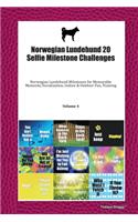 Norwegian Lundehund 20 Selfie Milestone Challenges: Norwegian Lundehund Milestones for Memorable Moments, Socialization, Indoor & Outdoor Fun, Training Volume 4