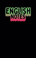 English Notes