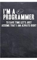 I'm A Programmer
