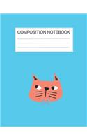 Composition notebook: Ruled (8.5 x 11 in), 110 Pages: Diary Book For Girl, Journal Notebook For Kids, Writing Journal Lined, Cute Pets (8.5 x 11 in), 110 Pages