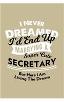 I Never Dreamed I'd End Up Marrying a Super Cute Secretary But Here I Am Living the Dream