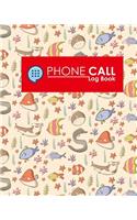 Phone Call Log Book