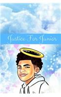 Justice For Junior Blank Book