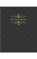 Dot Grid Journal: Elegant Luxury Collection - Basic Black Makes This Notebook Perfect for Home, School, or Office!