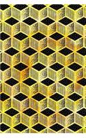 Journal Notebook Cubes Pattern 6