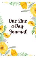 One Line a Day Journal