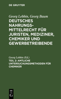 Amtliche Untersuchungsmethoden Für Chemiker