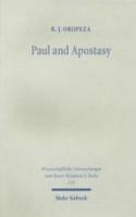 Paul and Apostasy