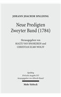 Johann Joachim Spalding -- Kritische Ausgabe