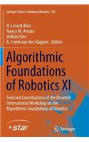 Algorithmic Foundations of Robotics XI