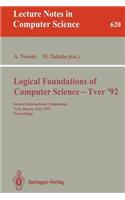 Logical Foundations of Computer Science - Tver '92