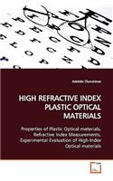 High Refractive Index Plastic Optical Materials