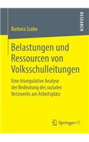 Belastungen Und Ressourcen Von Volksschulleitungen