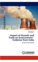 Impact of Growth and Trade on Environment - Evidence from India