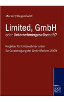 Limited, Gmbh Oder Unternehmergesellschaft?