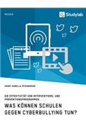 Was können Schulen gegen Cyberbullying tun? Die Effektivität von Interventions- und Präventionsprogrammen
