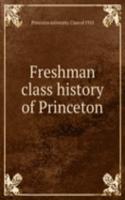 Freshman class history of Princeton