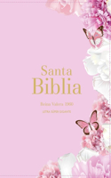Biblia Rvr 1960 Letra Súper Gigante Símil Piel Rosa Claro (Bible Rvr 1960 Super Giant Print Leatherlike Light Pink Butterfly (Spanish Edition)