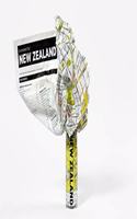 New Zealand Crumpled City Map