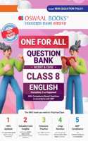 Oswaal One For All Question Bank NCERT & CBSE, Class-8 English (For Latest Exam)
