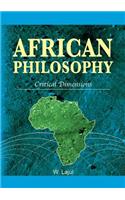 African Philosophy. Critical Dimensions