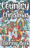 Country Christmas Coloring Book