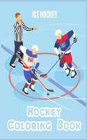 Hockey coloring booK ICE HOCKEY
