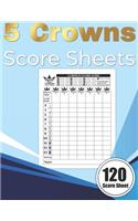 5 Crowns Score Sheets